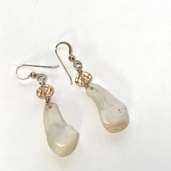 Photo of Elk Ivory earrings